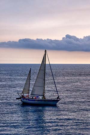 veleros en Cabo de Gata