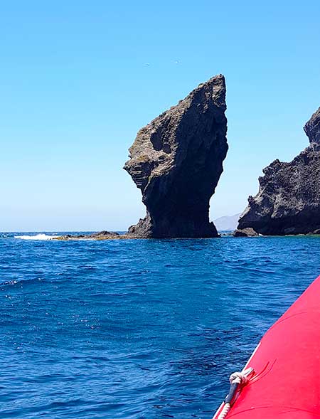 Kayak en Cabo de Gata Punta Galera