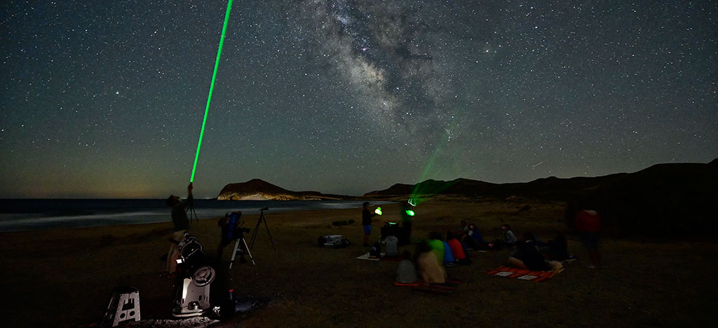 Astronomía en la Playa de Genoveses