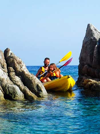 Kayak, diversión en Cabo de Gata