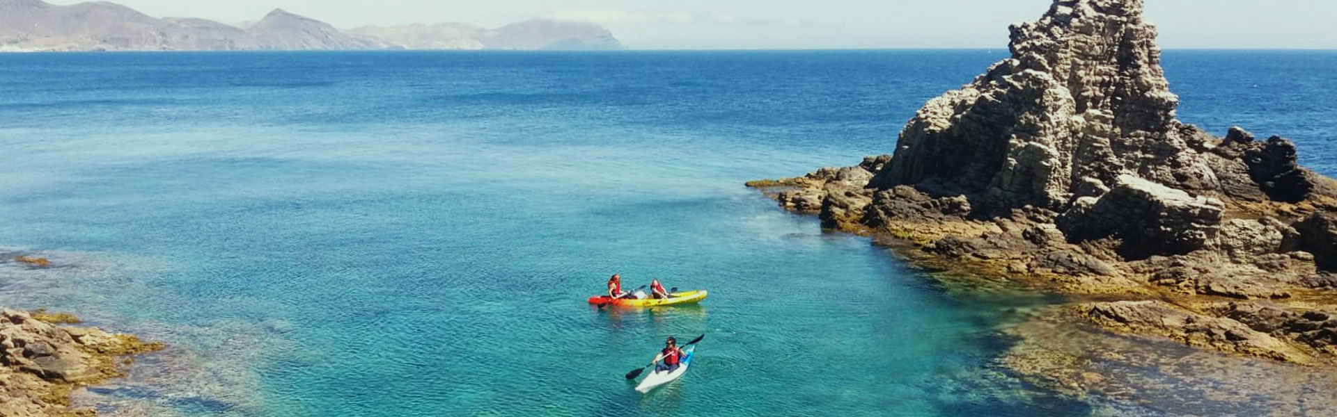 Kayak in Cabo de Gata