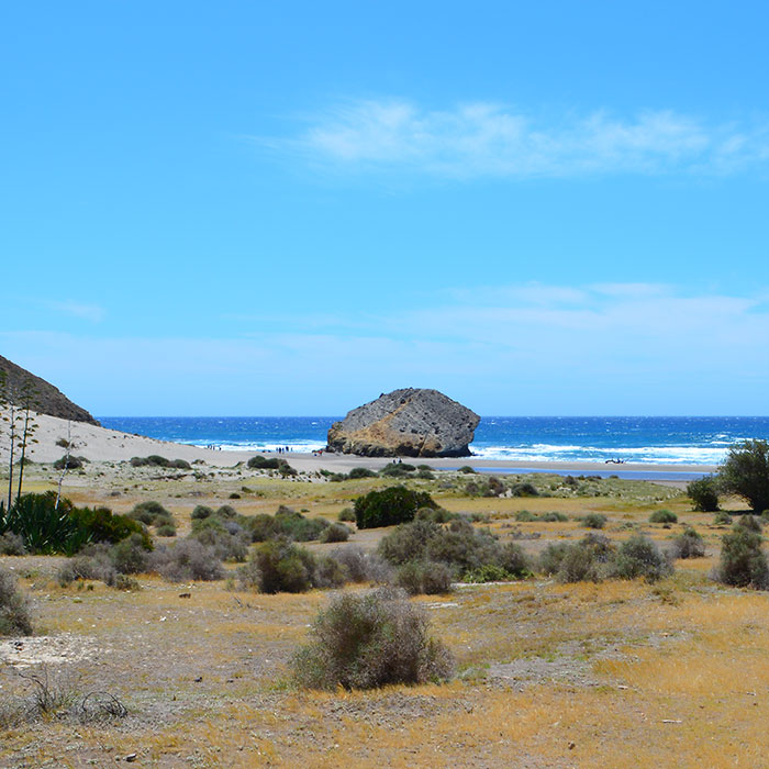 Beach of Monsul Cabo de Gata-Níjar