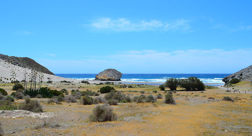 Playa de monsul Parque Natural