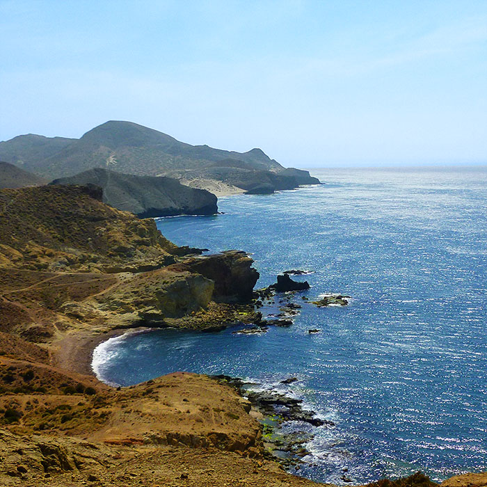 Paisaje volcanico Cabo de Gata-Níjar