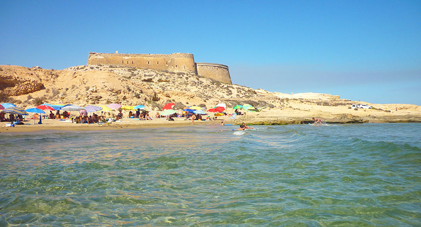 Playa el Playazo Cabo de Gata Rodalquilar