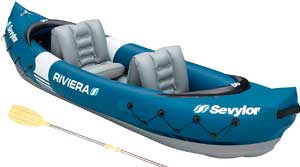 Kayak tipo canoa hinchable